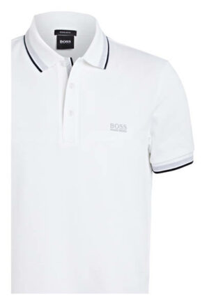 Boss Paddy Pique-Poloshirt Herren, Weiß
