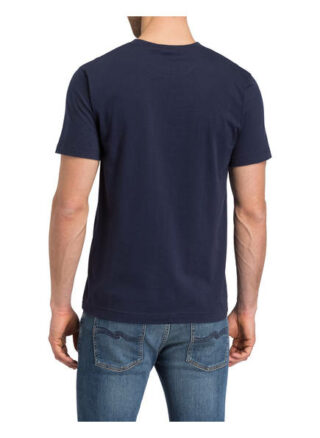 Nudie Jeans Daniel T-Shirt Herren, Blau