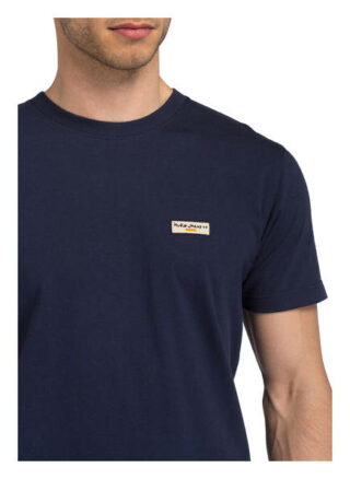Nudie Jeans Daniel T-Shirt Herren, Blau