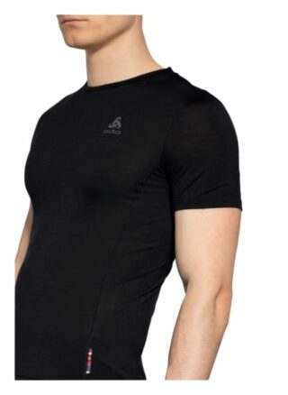 Odlo Natural + Light T-Shirt Herren, Schwarz