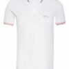 Boss Pique-Poloshirt Herren, Weiß