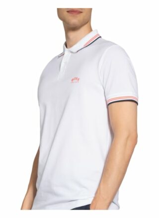Boss Pique-Poloshirt Herren, Weiß