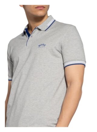 Boss Pique-Poloshirt Herren, Grau