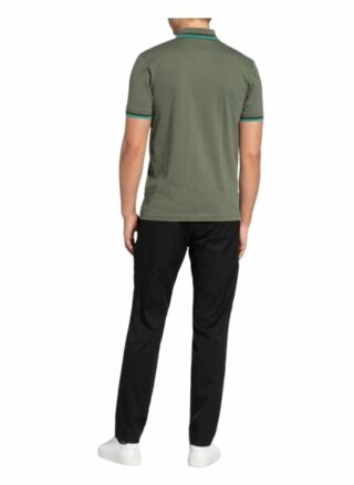 Boss Piqué-Poloshirt Herren, Grün