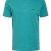 Boss Curved T-Shirt Herren, Blau