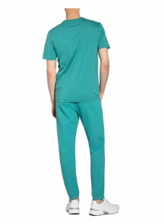 Boss Curved T-Shirt Herren, Blau