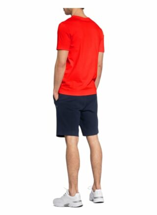 Boss Curved T-Shirt Herren, Rot