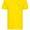 Boss Curved T-Shirt Herren, Gelb