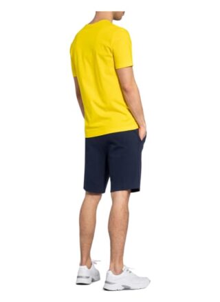 Boss Curved T-Shirt Herren, Gelb