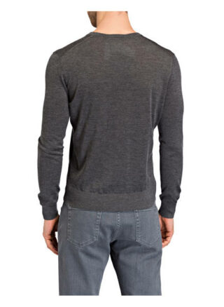 Ermenegildo Zegna Cashmere-Pullover Herren, Grau