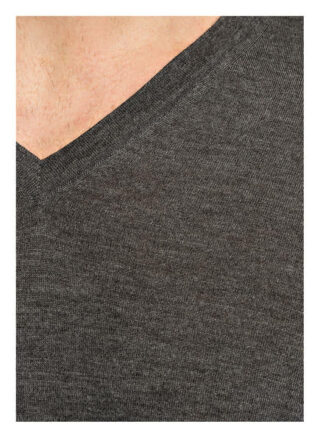 Ermenegildo Zegna Cashmere-Pullover Herren, Grau
