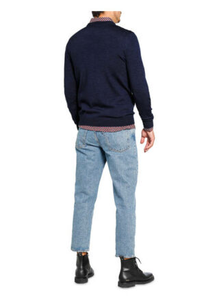 PROFUOMO Pullover Herren, Blau