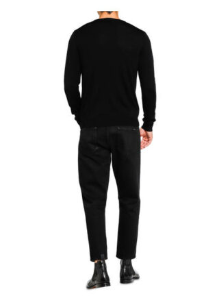 PROFUOMO Pullover Herren, Schwarz