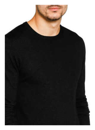 PROFUOMO Pullover Herren, Schwarz