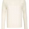 RALPH LAUREN PURPLE LABEL Cashmere-Pullover Herren, Weiß