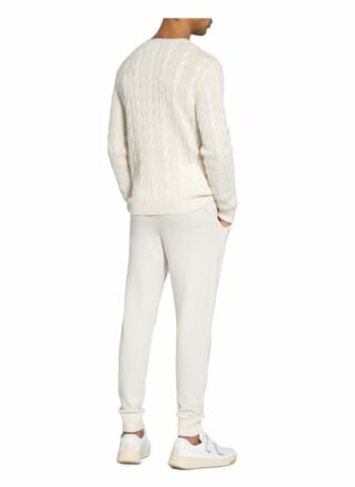 RALPH LAUREN PURPLE LABEL Cashmere-Pullover Herren, Weiß