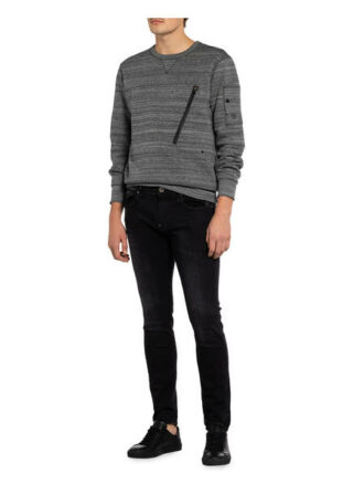 G-Star Raw Revend Skinny Jeans Herren, Schwarz