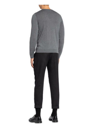 Boss Leno Pullover Herren, Grau