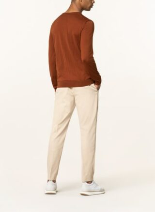 Boss Leno Pullover Herren, Braun