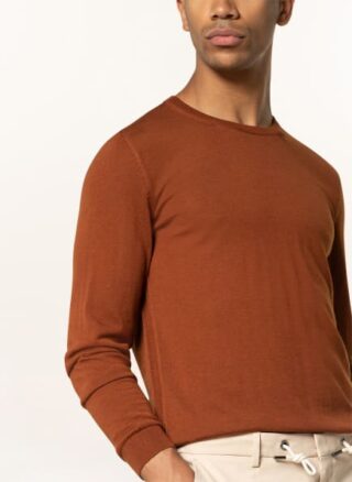 Boss Leno Pullover Herren, Braun