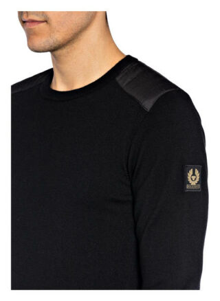 Belstaff Kerrigan Pullover Herren, Schwarz