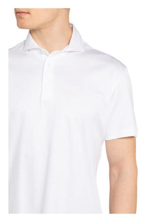 van Laack Peso Jersey-Poloshirt Herren, Weiß