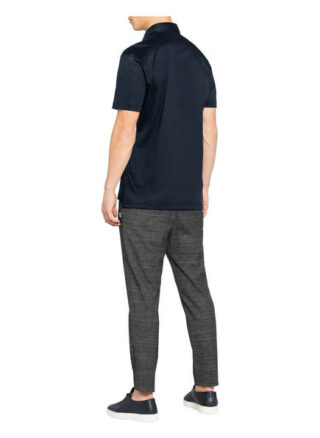 van Laack Peso Jersey-Poloshirt Herren, Blau