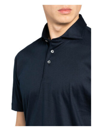van Laack Peso Jersey-Poloshirt Herren, Blau
