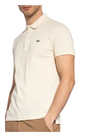 Lacoste Piqué-Poloshirt Herren, Beige