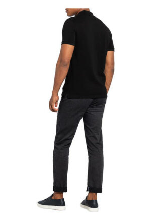 Lacoste Pique-Poloshirt Herren, Schwarz