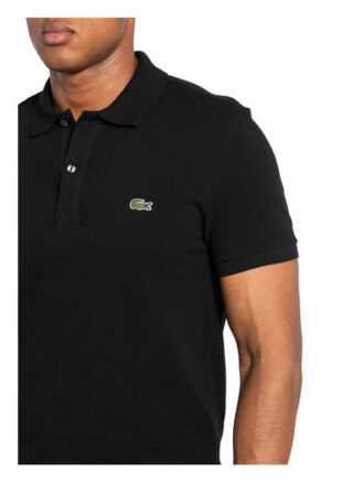 Lacoste Pique-Poloshirt Herren, Schwarz
