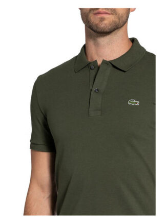 Lacoste Piqué-Poloshirt Herren, Grün