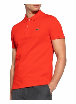 Lacoste Piqué-Poloshirt Herren, Rot