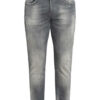 GOLDGARN DENIM Slim Fit Jeans Herren, Grau