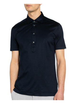 windsor. Lorenzi Jersey-Poloshirt Herren, Blau
