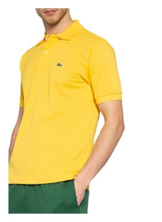 Lacoste Piqué-Poloshirt Herren, Gelb