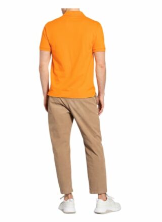 Lacoste Piqué-Poloshirt Herren, Orange