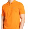 Lacoste Piqué-Poloshirt Herren, Orange