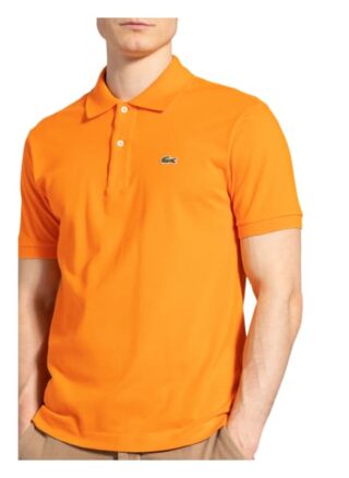 Lacoste Piqué-Poloshirt Herren, Orange