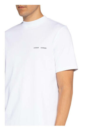 SAMSØE SAMSØE Norsbro T-Shirt Herren, Weiß