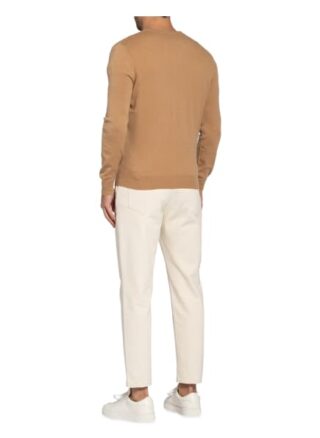 STROKESMAN'S Cashmere-Pullover Herren, Braun