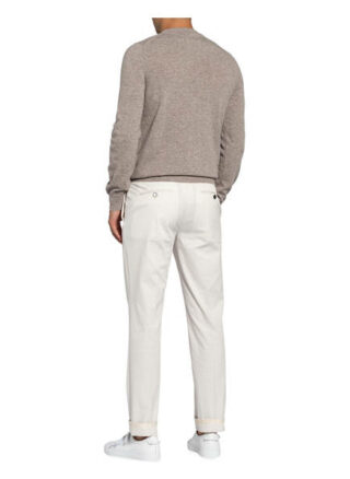 FEDELI Argentina Cashmere-Pullover Herren, Beige