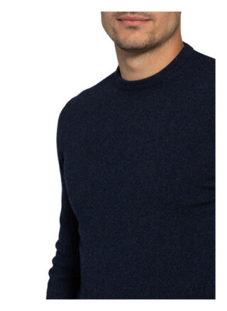 FEDELI Argentina Cashmere-Pullover Herren, Blau