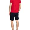Lacoste T-Shirt Herren, Rot