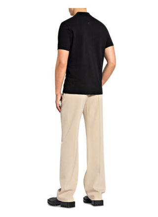 Kenzo Tiger Crest Pique-Poloshirt Herren, Schwarz