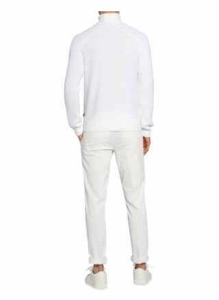 Boss Manuello Rollkragenpullover Herren, Weiß