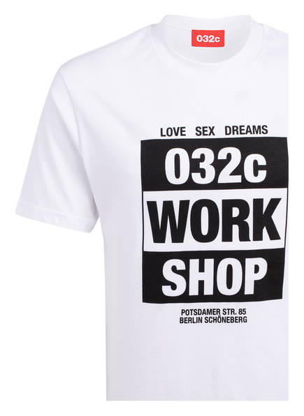 032c T-Shirt Herren, Weiß