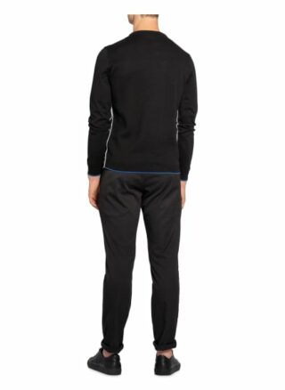 Boss Riston Pullover Herren, Schwarz