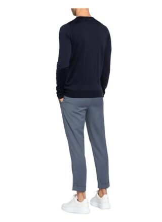 John Smedley Pullover Herren, Blau