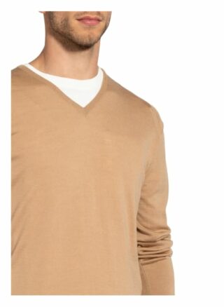 John Smedley Bobby Pullover Herren, Beige